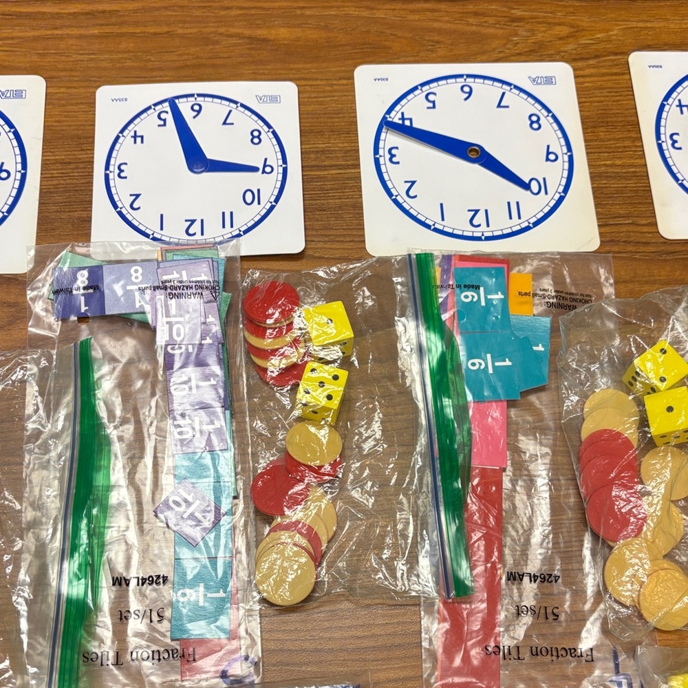 Educational Time-Telling Learning Toy Set - Picture 11 of 11